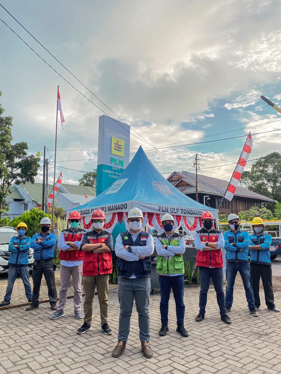 ULP Tondano Siaga 24 Jam, Sukseskan HUT Kemerdekaan RI ke 75